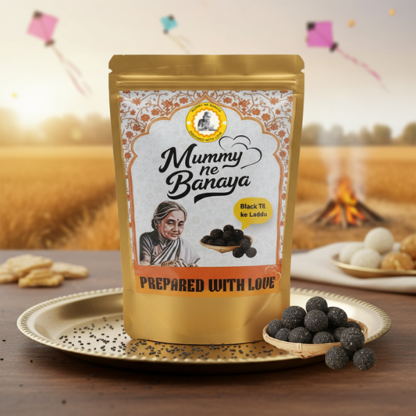 Black Til ke Laddu by Mummy Ne Banaya