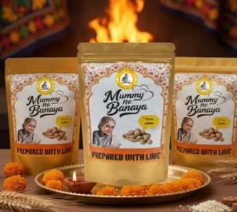 Mummy ne Banaya Til ke Laddu Traditional Indian Sweet, Made with Sesame Seeds and Jaggery, No Preservatives, Healthy snacks |Makar Skranti Special Snacks | Winter Laddu Homemade Recipe 250gm (Pack of 3, Til ka Ladoo)