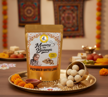 Mummy ne Banaya Til ke Laddu, Traditional Indian Sweet, Made with Sesame Seeds and Jaggery, No Preservatives, Healthy snacks |Makar Skranti Special Snacks | Winter Laddu Homemade Recipe 250gm (Pack of 1, Til ka Ladoo)