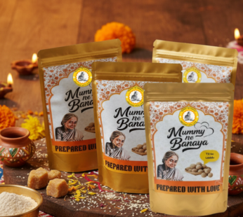 Mummy ne Banaya Til ke Laddu Traditional Indian Sweet, Made with Sesame Seeds and Jaggery, No Preservatives, Healthy snacks |Makar Skranti Special Snacks | Winter Laddu Homemade Recipe 250gm (Pack of 4, Til ka Ladoo)