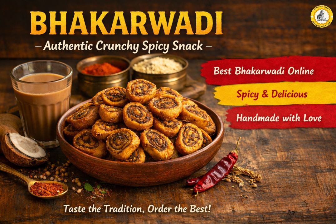 Bhakarwadi – Authentic Crunchy Spicy Snack Online