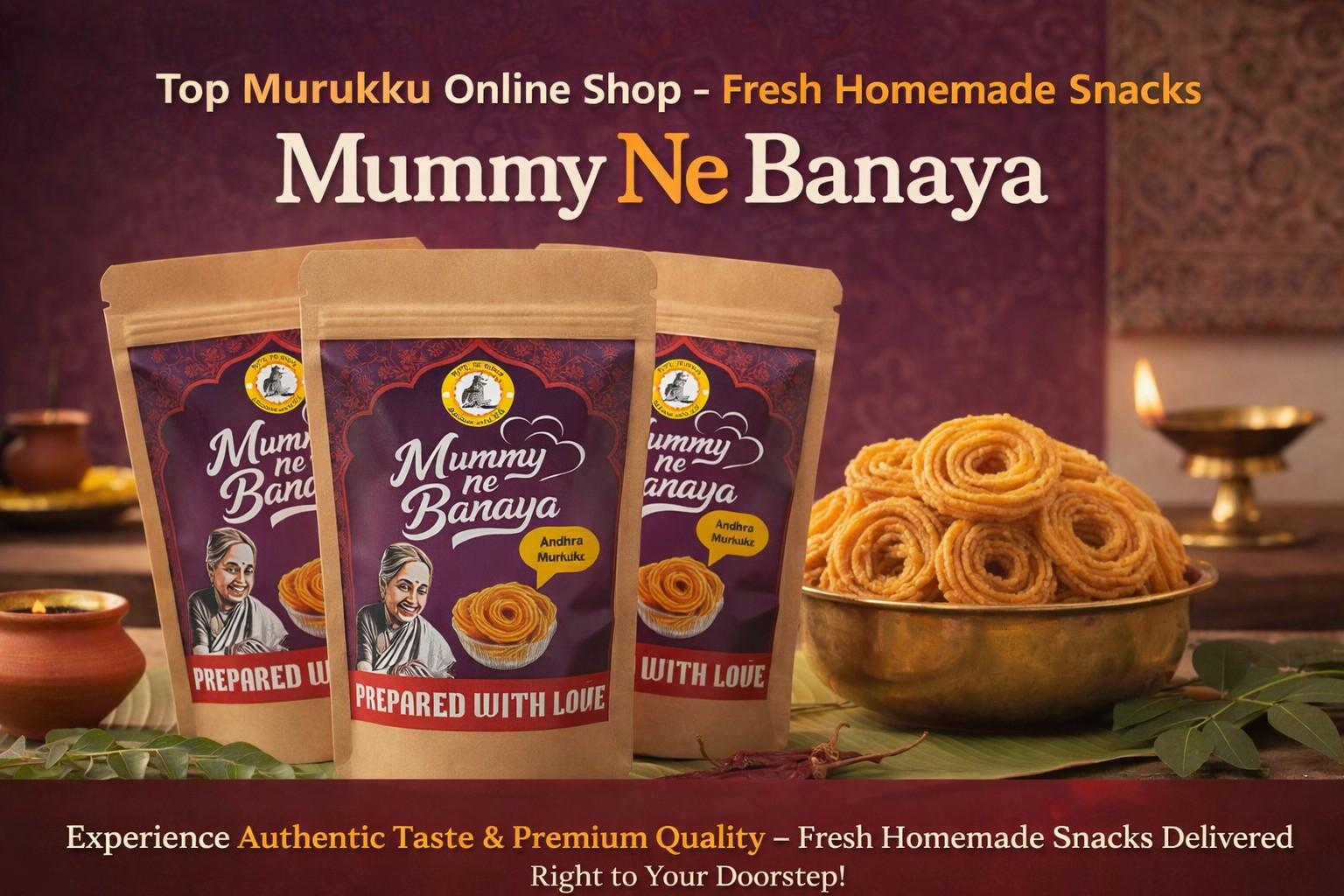 Murukku Online Shop – Fresh Homemade Snacks