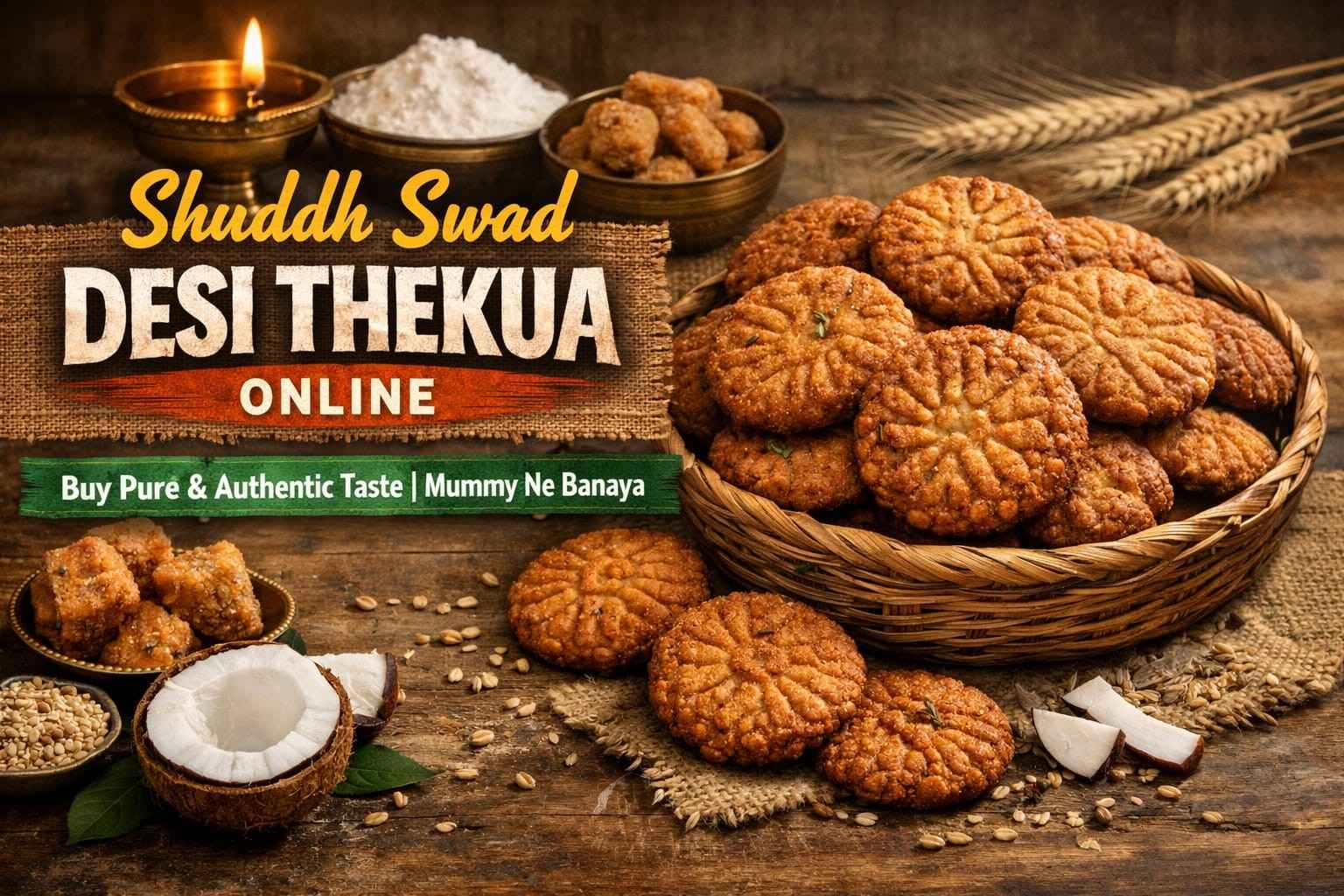 Shuddh Swad Desi Thekua Online – Buy Pure & Authentic Taste